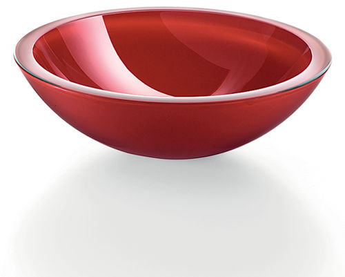 Lavabo da appoggio - ACQUAIO : 53695.29.80 - LINEABETA - in vetro / rotondo / contemporaneo
