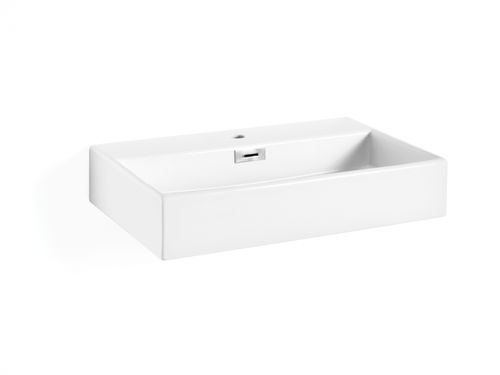 Lavabo da appoggio - QUARELO : 53710.17 - LINEABETA - in ceramica / rettangolare / contemporaneo