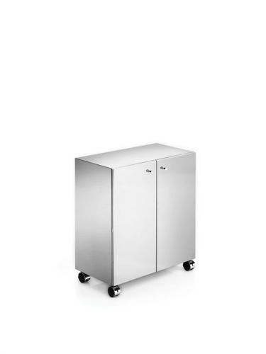 Mobile da bagno contemporaneo - RUNNER : 5433.29.29 - LINEABETA - in acciaio inossidabile