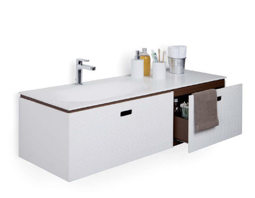 Mobile colonna da bagno - CIACOLE : 8058.21 - LINEABETA - contemporaneo / con specchio