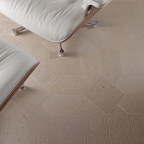Piastrella in marmo - ACQUAFORTE : CASALE GRANDE - LITHOS MOSAICO ITALIA - opaca / da interno / da pavimento