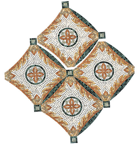 Piastrella aspetto mosaico - ARTISTIC : NANTES - LITHOS MOSAICO ITALIA - in marmo / levigata / opaca