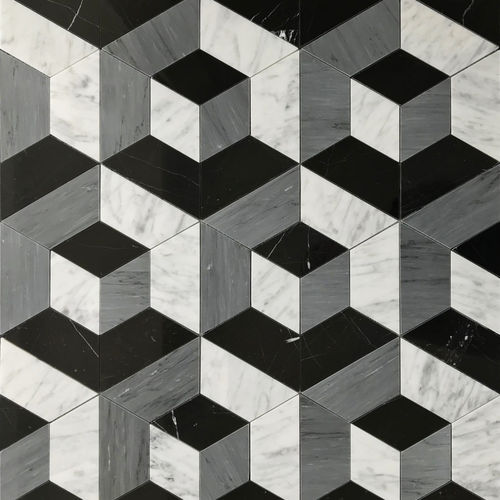 Mosaico in marmo - MAISON & OBJET : PANNELLO 05 - LITHOS MOSAICO ITALIA - opaco / da interno / da parete