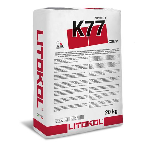 Colla cementizia per piastrelle - SUPERFLEX K77 - LITOKOL