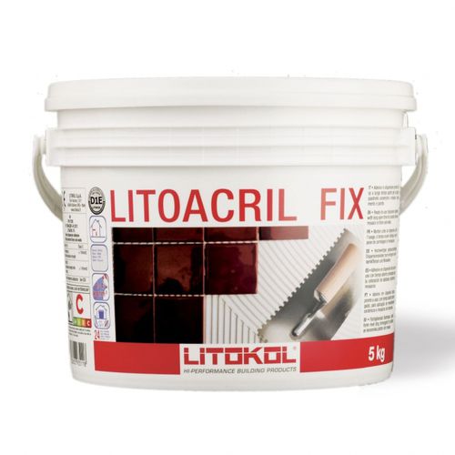 Colla in pasta di fissaggio - LITOACRIL FIX - LITOKOL - per cartongesso / per cemento / per calcestruzzo