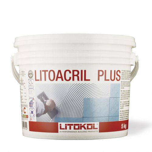 Colla in pasta di fissaggio - LITOACRIL PLUS - LITOKOL - per cartongesso / per cemento / per calcestruzzo