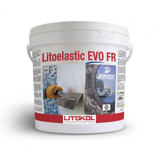 Colla in pasta di fissaggio - LITOELASTIC EVO FR - LITOKOL - per cartongesso / per cemento / per calcestruzzo