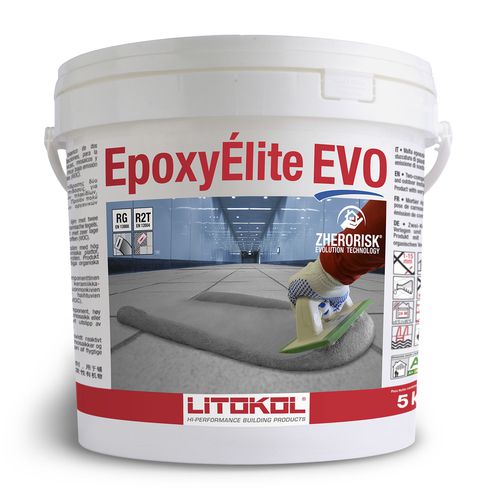 Malta resistente all'acido - EPOXYÉLITE EVO - LITOKOL - di giunzione / di stuccatura / adesiva