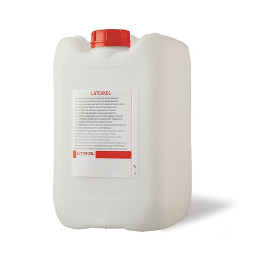 Additivo plastificante - LATEXKOL - LITOKOL - per pavimento / da esterno / da interno