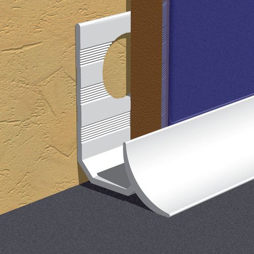Profilo di finitura in PVC - ETI - LITOKOL - per angolo interno / angolare tondo / ad angolo