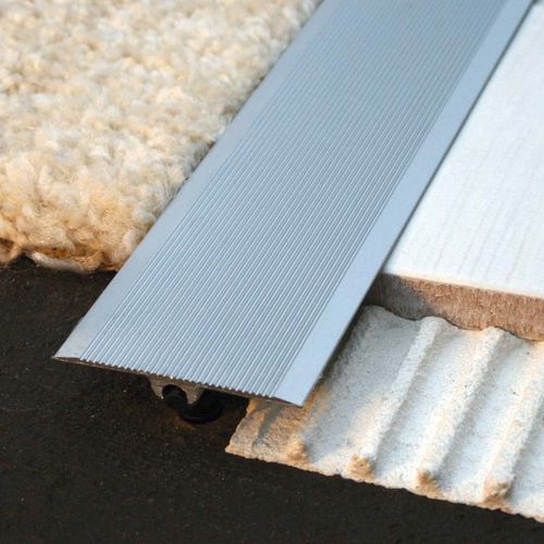 Profilato di transizione in alluminio - TCS  - LITOKOL - in PVC / per piastrelle / per moquette