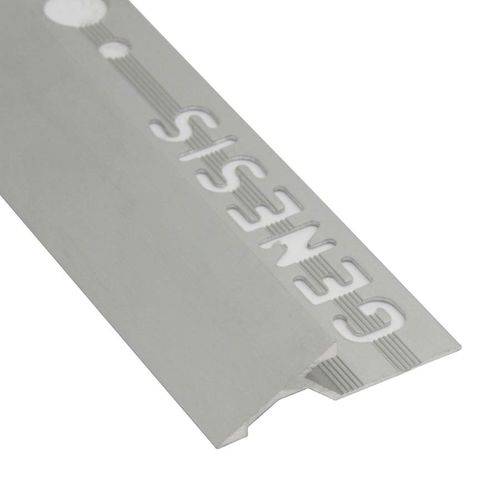 Profilato di transizione in alluminio - RSA  - LITOKOL - per piastrelle / di colmo / argentato