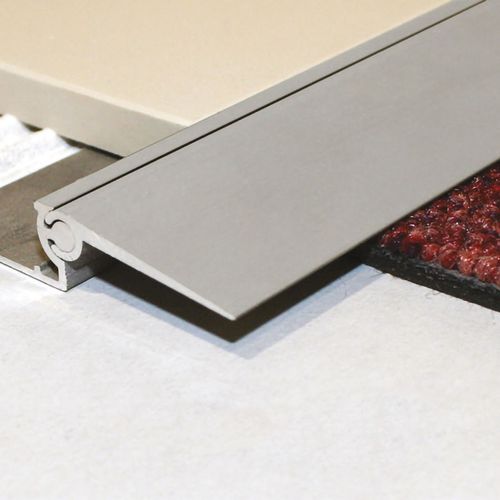 Profilato di transizione in alluminio - RAD  - LITOKOL - per piastrelle / per moquette / a Z