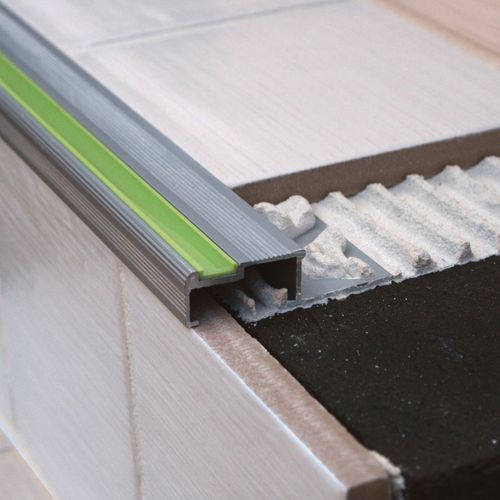 Profilo per gradini in alluminio - ALM  - LITOKOL - antiscivolo / fotoluminescente