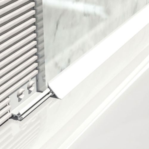 Profilo di finitura in PVC - PTS   - LITOKOL - per piastrelle / per angolo interno / angolare tondo