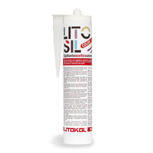 Mastice elastico - LITOSIL COLOR  - LITOKOL - in resina di silicone / di protezione / a tenuta stagna