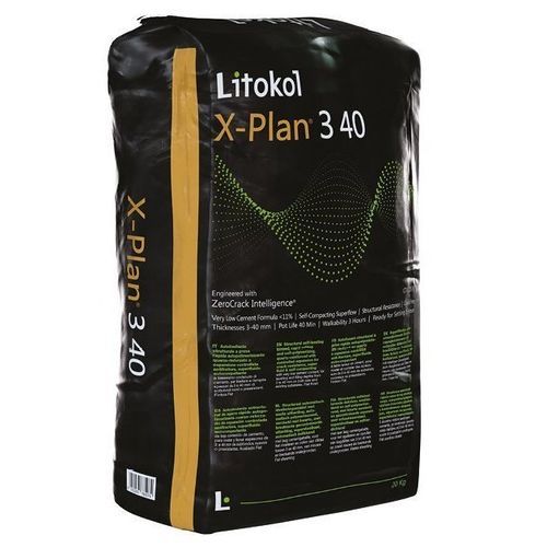 Malta di rasatura - X-PLAN&reg; 3-40 - LITOKOL - autolivellante / di finitura / per massetto