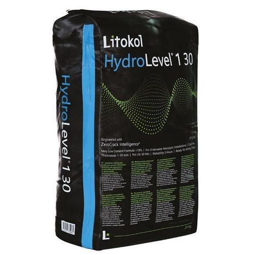 Malta di rasatura - HYDROLEVEL&reg; 1-30 - LITOKOL - per massetto / per piastrelle / per calcestruzzo