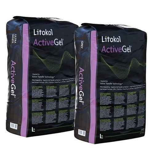 Malta collante per piastrelle - ACTIVEGEL&reg; - LITOKOL - per pietra / per marmo / polimerico
