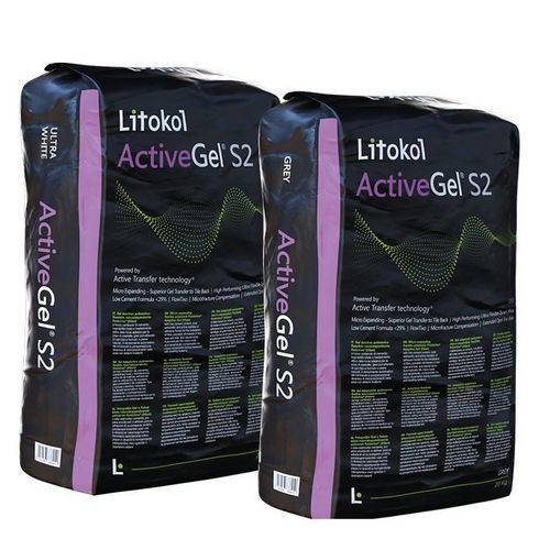Malta collante per massetto - ACTIVEGEL&reg; S2 - LITOKOL - per piastrelle / per pietra / per muro