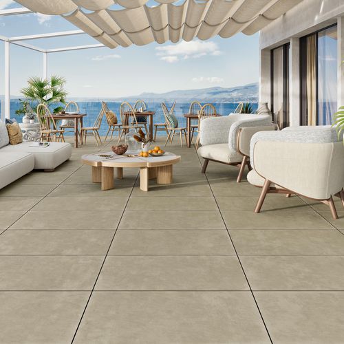 Piastrella da esterno - GROUND - LOVE CERAMIC TILES - in gres porcellanato / in ceramica smaltata / opaca