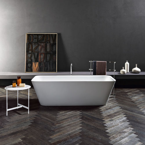 Vasca da bagno da appoggio - LOFT - MAKRO - in Solid Surface / bianca