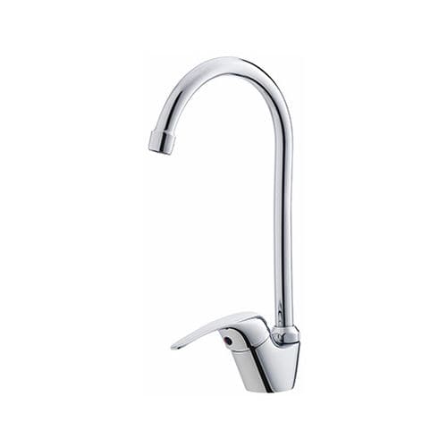 Miscelatore da appoggio - SHARK: F 09001801 - MARCO MAMMOLITI - in metallo / da cucina / 1 foro