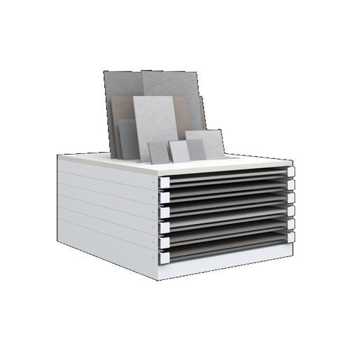 Espositore per piastrelle in legno - CB6 series - MAROCCHI - unilaterale / a pannello / tavolo