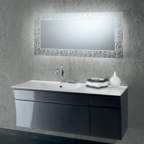 Mobile lavabo sospeso - S 127 - MOBILTESINO - in legno / contemporaneo / con cassetti
