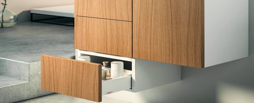 Mobile da bagno contemporaneo - WOOD SYSTEM 500 - MOMA DESIGN - per uso residenziale / in legno / laccato