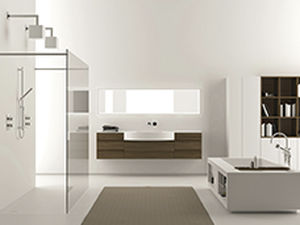 Mobile con lavabo per uso residenziale - LOUNGE ARMADIO - MOMA DESIGN