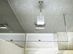 Box doccia in vetro - BX.502 LITE - MOMA DESIGN - fisso / d'angolo / vetro trasparente