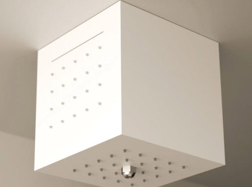 Soffione doccia da soffitto - DOCCIACQUA TECH - MOMA DESIGN - quadrato / a pioggia