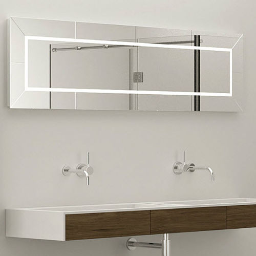 Specchio da bagno a muro - MIRR GLASS - MOMA DESIGN - contemporaneo / rettangolare / quadrato