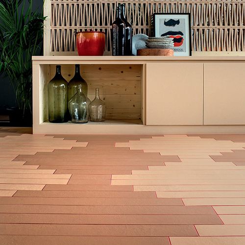 Piastrella in gres porcellanato - TIERRAS : GROUT - MUTINA - opaca / da interno / da esterno