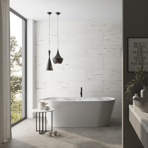 Piastrella in gres porcellanato - RELAX - NORDDEUTSCHE STEINGUT - liscia / da interno / da bagno