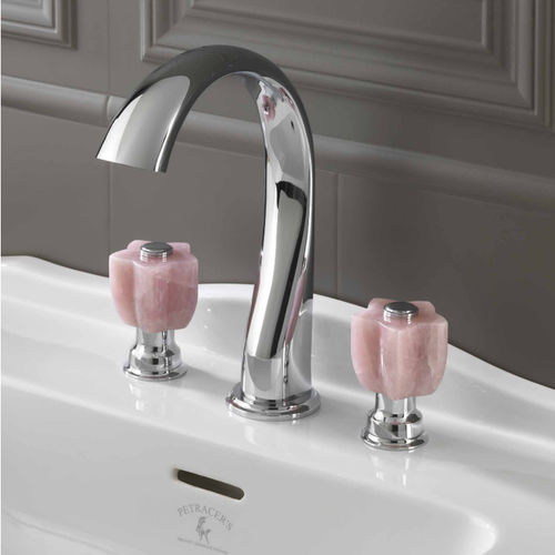 Miscelatore doppio comando per lavabo - HERMITAGE - PETRACER'S CERAMICS - da appoggio / in metallo / da interno