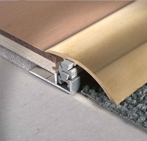Profilo di finitura in alluminio - CLF 490 - PROFILITEC - in ottone / per piastrelle