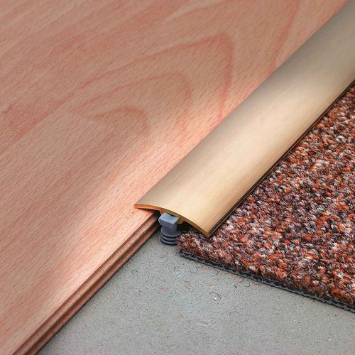 Profilo di finitura in alluminio - CLG 300 - PROFILITEC - in ottone / per piastrelle