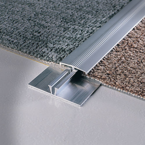 Profilo di finitura in alluminio - CARPETEC MG - PROFILITEC - in ottone / per moquette