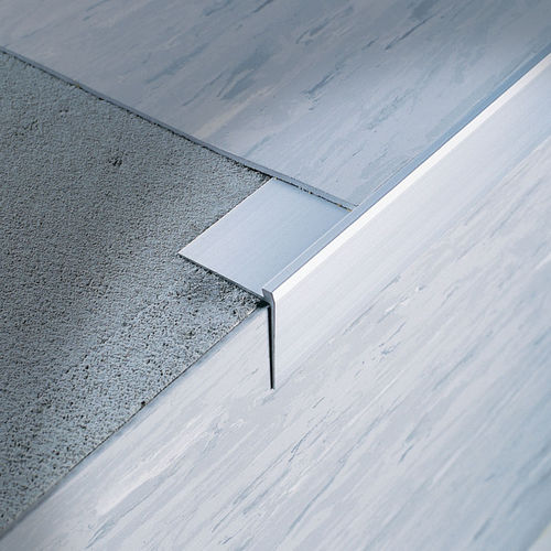 Profilo di finitura in ottone - STAIRTEC SC - PROFILITEC - in alluminio anodizzato / bordo per gradino / a L