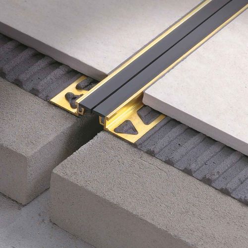Giunto di dilatazione in alluminio - COFLEX CBL - PROFILITEC - di ottone / per pavimento