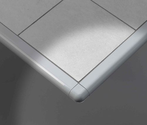Profilo in alluminio - BORDERTEC BR - PROFILITEC - di colmo / per balcone / per terrazza