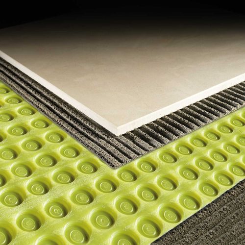 Sottofondo resiliente in rotoli - FLOORTEC - PROFILITEC - in polietilene ad alta densità / per solai