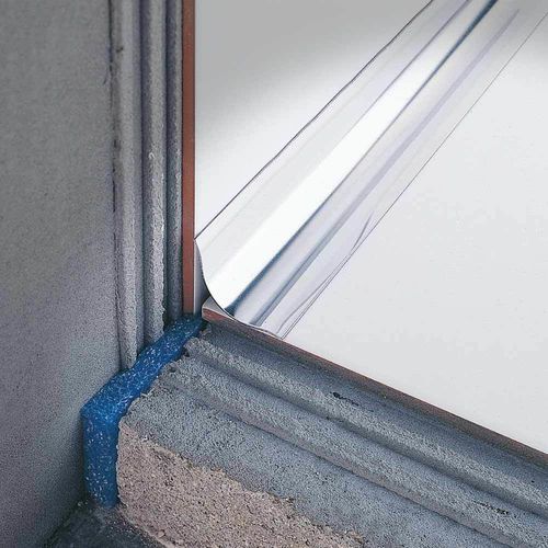 Profilo di finitura in acciaio inossidabile - Sanitec IC25 - PROFILITEC - per rivestimento di pavimenti / per ambienti umidi / per zoccolo