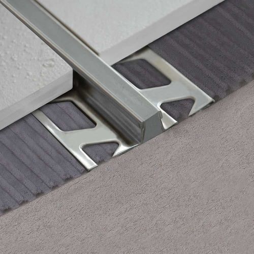 Profilato di transizione in acciaio inossidabile - COFLEX CTR - PROFILITEC - in EPDM / per piastrelle / per interni