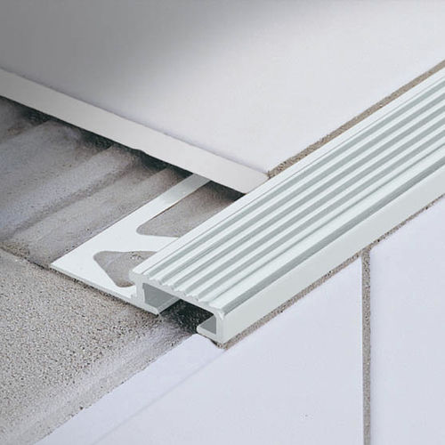 Profilo per gradini acciaio - STAIRTEC FO - PROFILITEC - antiscivolo