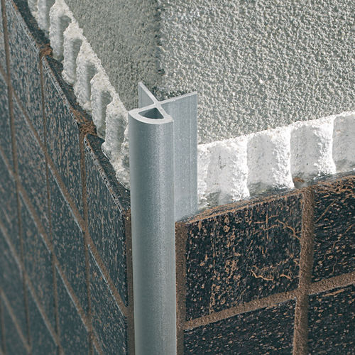 Profilo di finitura in alluminio - MOSAICTEC RJM  - PROFILITEC - per piastrelle / per angolo esterno