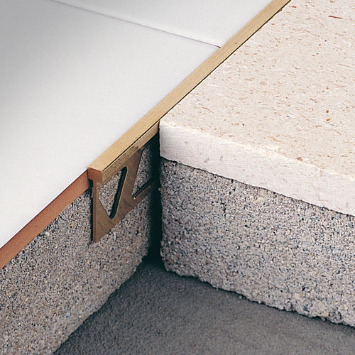 Profilo di finitura in ottone - LINETEC MB - PROFILITEC - per piastrelle