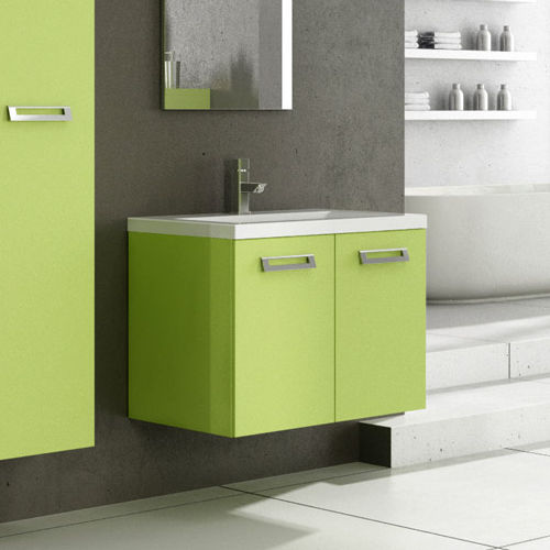 Mobile lavabo sospeso - 70.02 - PROGETTO IDEA STELLA - in legno / contemporaneo / con cassetti